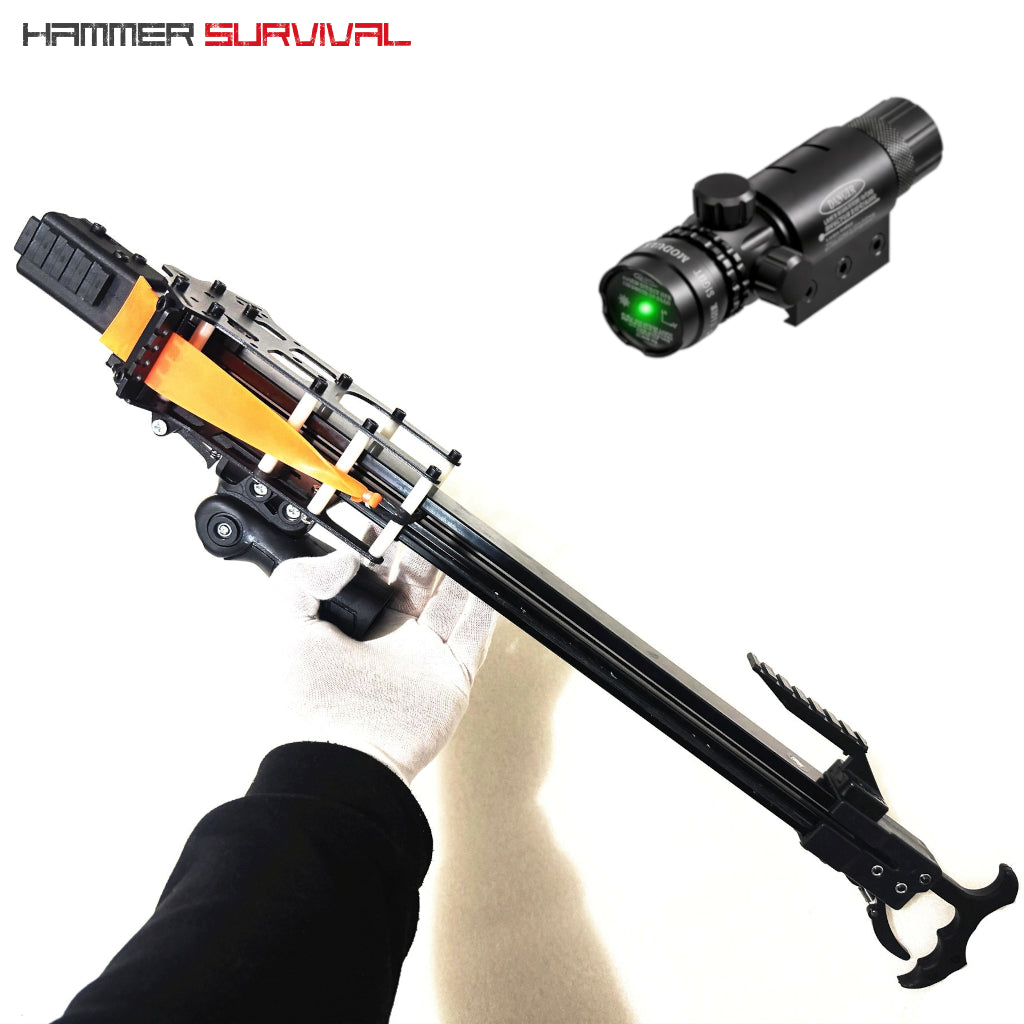 Predator ‘SpeedShot’ Slingshot Rifle | 40 Shot Magazine & Dual Ammo ...