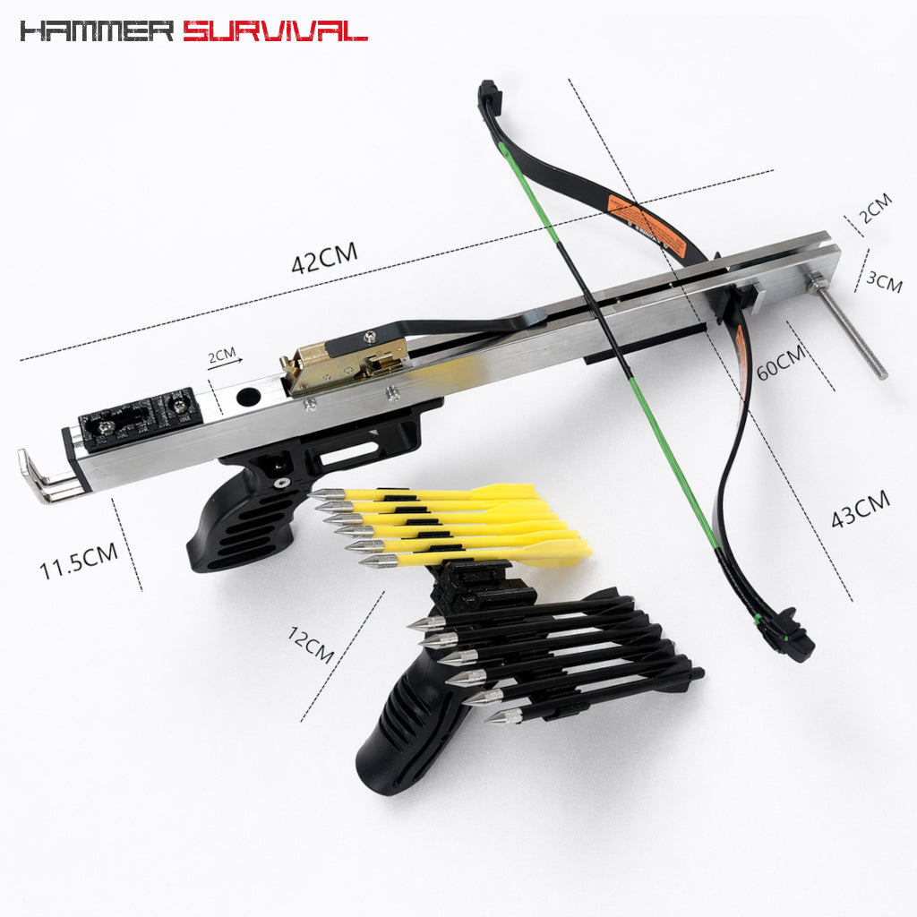 Raptor Compact Crossbow Kit (Up to 380 FPS) | 65lb to 140lb Limbs ...