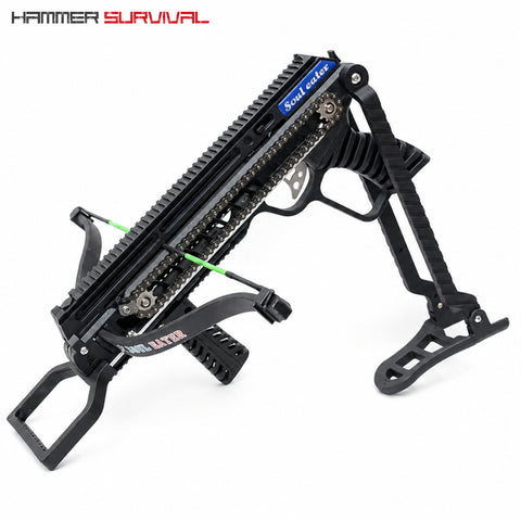 Soul-Eater - Chain Driven Slingshot Crossbow (350 FPS)