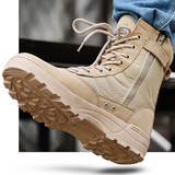 HS Leather Combat Boots