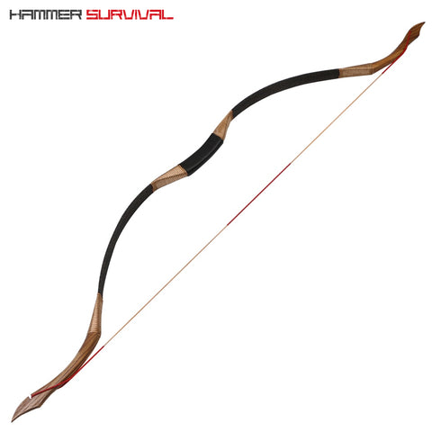 HS-7 Traditional Wooden Longbow (30 - 50lbs)